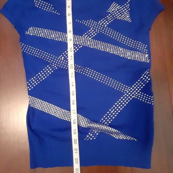 Calvin Klein metallic bead sweater womens size XS - Picture 10 of 11